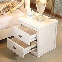ZFB8B Comodini Tutto Semplice Solido Legno Comodino Europea Intagliato Quercia autonomo Bedside Bagagli Piccolo Comodino Locker 1PCS