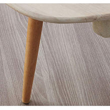 TONG HXF- Piccolo tavolino in Gomma Legno arredo Decorato Soggiorno Balcone casa e Tavolo da Ufficio Durevole (Size : 94 * 50 * 33cm)