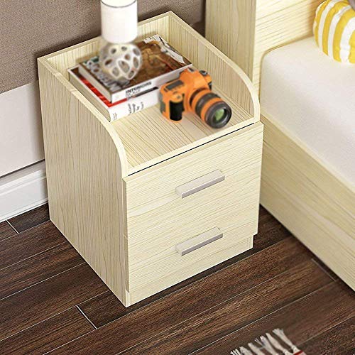 Comodino gabinetto Wenge Mobili Camera cassettiera Bagagli Shelf (Colore: Nero)