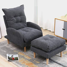 HongTeng Divani Sofà Pigro, Appartamento Piccolo Divano Sedia Balcone Sdraio da Letto reclinabile Sedia (Color : D)
