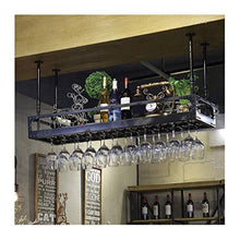 IAIZI Bar Cremagliera Bicchiere di Vino A Testa in Giù Cremagliera Bicchiere di Vino Appeso Cremagliera Calice Casa A Testa in Giù Appeso Portabicchieri Cremagliera Europea del Vino Creativo