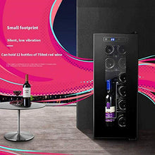 Il mobiletto del Vino è Piccolo e Compatto, con Due Strati di Vetro temperato Il Design Cavo e Spesso previene i Raggi UV, casa/Bar