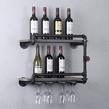 JHGJBJ Vino Rack Muro portabicchieri Vino Gancio Sospensione portabicchieri Vino Vetro Calice