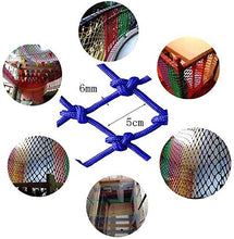 Protective net decoration / Coperta blu di protezione Net Rete di sicurezza, Child Protective Net decorazioni rete di protezione rete di arrampicata corda intrecciata Camion del carico Griglia Trailer