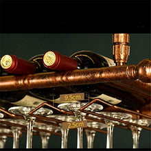 Vino portabottiglie supporto della cremagliera del vino ripiano di vetro di vino rack creativo Hanging Wine Glass Rack Wine Glass cremagliera di vetro di vino Capovolto calice di vino rack Bar Hanging