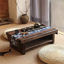 Tavolo da picnic all'aperto Tavolino Tavolino Tavolini Tatami Giapponese Tatami Tavolo da esterno Picnic Capacità di carico 230kg (Colore, Brown, Dimensioni, 60 * 35 * 20 cm), Brown, 80 * 39 * 28 cm B
