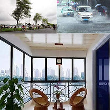 LXHONG Foglio di Tela Cerata Trasparente Impermeabile，Tarps Heavy Duty，Coperture per Mobili da Giardino Ombra Facile da Trasportare Terrazza Capanno dei Fiori, Personalizzabile