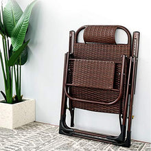 Sedia reclinabile retrò per esterni Zero Gravity Sedia da giardino in vimini in rattan Sedia da giardino pieghevole per esterni Piscina da campeggio Sedia da giardino per ufficio al coperto Terrazza