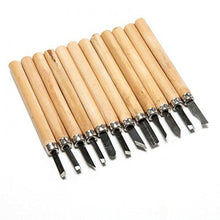 SaySure - 12pcs DIY Wood Carving Knife Woodworking Engraving Tool