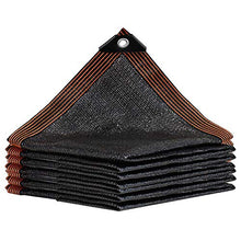 Rete ombreggiante Black Sun Mesh con Gommini, 95% Panno Anti-UV Resistente per Piante da Giardino, Crittografia e Impiego Pesante (Size : 8×8m)