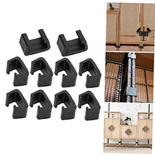Ohomr Clips 10PCS mobili, all'aperto Patio Wicker Clip, plastica Divano Connect Clamps per Mobili Sedie da Giardino del sofà 5.25CM