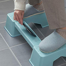 YIONGA CAIJINJIN Sgabello da Toilette Sgabello di plastica Sgabello Adatto a Tutti i Servizi igienici e Bagno Sgabello igienica Staccabile più Spesso risparmia Spazio in Bagno a