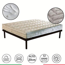 Materasso alto 20 cm - Perfetto Top - Materasso MEMORY FOAM accogliente che si adatta alle forme del corpo, ORTOPEDICO in Airpur® ANALLERGICO, materasso matrimoniale 160x195