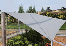 WXQIANG 80% Grigio Ombra Sunblock netto resistente ai raggi UV for il giardino della pianta del fiore Cover Pool ringhiera di protezione, Esterno di maglia sole antivento Teloni Protezione solare, iso