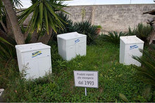 Mobile lavatoio IN ALLUMINIO, per lavanderia e da esterno, PREMIUM, diverse misure, sifone e tavoletta lavapanni in omaggio, bianco, VASCA TOP LINE, moderno. Escelsior (L60 x P60x H83)