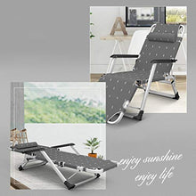 SHANCL Sedia da Spiaggia for Esterno Giardino Pieghevole for Ufficio (Color : Black)
