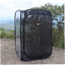 Insect Habitat Gabbia Insetti Caterpillar Casa netto insetto gabbia della maglia del terrario per flusso d'aria Pop Up Kit insetto