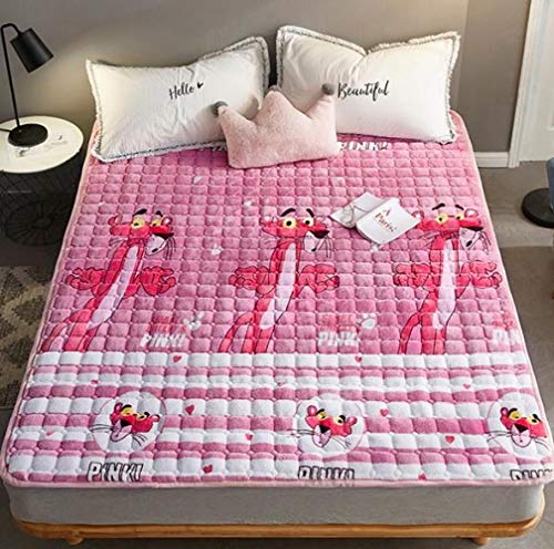 YOLL Materasso Tatami Giapponese Ispessimento Materasso Futon Pieghevole in Peluche, Materassi Letto futon Soggiorno Tappetino Yoga Tappetino Universale Quattro Stagioni Allevia Il Mal D