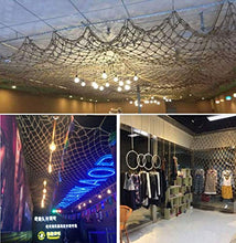 Protective net decoration / Ristorante Bar decorazione del soffitto netto corda della canapa netto Camion Cargo Trailer reti di sicurezza Net Balcone anticaduta recinto Climbing Rope Net Net bambini n