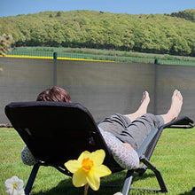 Relaxdays Rete Frangivista, Copertura per Ringhiere, Protezione Raggi UV, Tessuto Resistente, HxL 1,5 x 20 m, Antracite