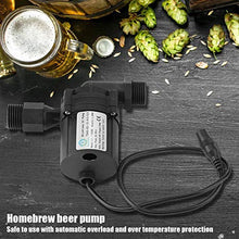 Rockyin Circolazione DC 12V 18W Brewing Pompa Homebrew Brushless Birra Pompe (Senza connettore)
