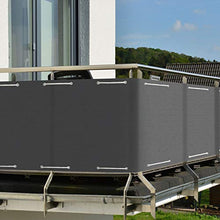 Sol Royal Frangivista e Telo frangivento per balconi SolVision HB2 90x500 cm Isolante - con Occhielli - Antracite