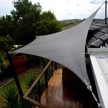 BJH Tenda Rettangolare in Tela Impermeabile per terrazze a Vela, con Corda 95% UV-Adatto per Prato da Giardino per terrazze