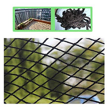 WaiMin Rete di sicurezza for bambini Balcone BHH Balcone nero Rete anticaduta Rete for bambini Rete nera Merci domestiche Scale Casa scuola materna Parco giochi Parco Stadio Ringhiere Pati Rete for te