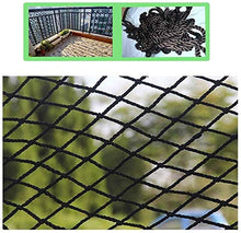 AI LI WEI Protective Net Decoration/Nero Balcone Anti-Caduta Net Safe Kids Net Nero Merce Net casa Scale Scuola Materna Playground Park Stadium Ringhiere Patios Netti Tessitura Corda Interni Esterni