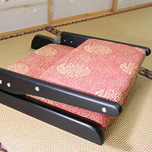 BZEDZ Tappetini per Tatami in Stile Giapponese Senza Gambe, Materiali Naturali Pieghevoli Meditazione-A