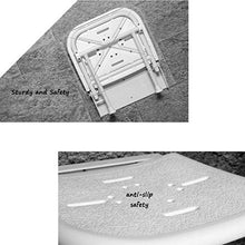Z-SEAT sgabelli da Doccia Sgabelli da Doccia Pieghevoli a Parete Sgabello da Doccia a Parete Sgabello Scarpe da Cambio Pieghevoli Sgabello per Anziani/disabili Sedia Anti