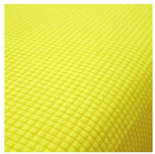 FLYAWAY Copridivano Trapuntato 3D Semplice Giallo Limone Fodera per Divano Elastico Elasticizzato Spandex/Poliestere Sedia per Divano a Forma di L Copridivano-2-seater 145-185cm