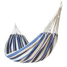 Doppia amaca da appendere sedia in tela a righe, letto a dondolo portatile con borsa per il trasporto per dormitorio, giardino, cortile, amaca da giardino.
