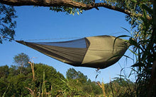 Bushmen - Amaca da viaggio con zanzariera rimovibile e protezione dagli sguardi indiscreti