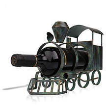 Tooarts Treno Titolare Bottiglia di Vino l'arte del Ferro Supporto di Bottiglia Creativo Portabottiglie Classic Pratici Artigianato Decorazione