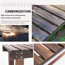 CCLLA Supporto per Fiori Panchina in Legno Panchina per Cambio Scarpe - Forest Garden Forest Sleeper Bench