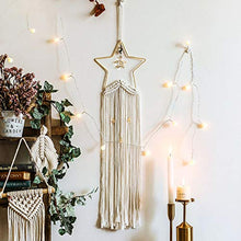 4Pcs Gold Dream Catcher Anelli Metal Hoops Anello Macrame per La Decorazione Della Corona di Nozze Ciondolo in Materiale Fatto a Mano