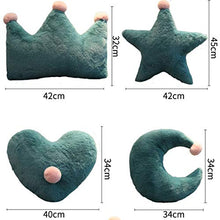 XSDF - Cuscino decorativo a forma di corona, per finestra della baia, per balconi, per finestra francese, regalo per fidanzata