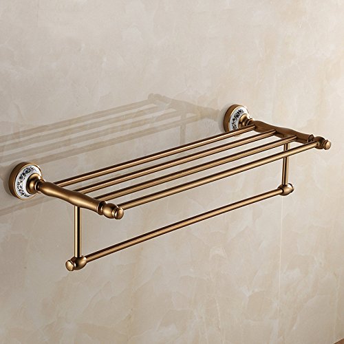 MBYW Portasciugamani Moderno Minimalista Portasciugamani Elegante per Il Bagno di Moda Portasciugamani da Bagno Europeo in Alluminio con Barra portasciugamani  Adatto per Bagno,Cucina, Ufficio