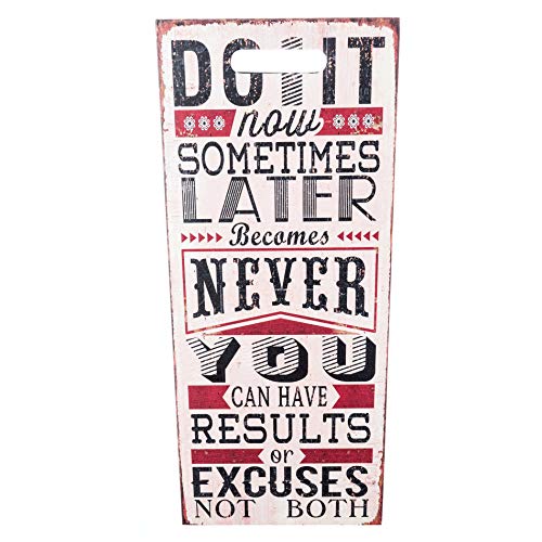 Rebecca Mobili Portaombrelli Rettangolare, Porta ombrelli Vintage, Canvas, Rosa Chiaro, Decorazione con Frasi, per Ingresso casa Ufficio - Misure: H 53 x 25 x 25 cm (HxLxP) - Art. RE4761