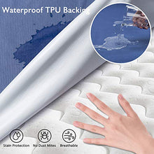 Wemk Coprimaterasso Impermeabile 100x200cm, Protezione Materasso con Angoli Elastici Fino a 30cm, Traspirante e Morbido, Anallergico, Antibatterico e Antiacaro-Certificato ISPA, CertiPUR-EU, Oeko-Tex