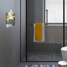 D&Y Specchio per Doccia da Barba Senza Nebbia, Specchio per Doccia Antinebbia in Acrilico, Specchio da Barba per Uomo, Specchio da Barba Portatile da Viaggio, per Bagno della Camera da Letto
