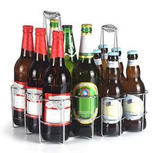 Weehey 6 Bottiglie di Birra Titolare Partito Birra cestello portabottiglie Vino Caddy Stand per Bar dell'hotel Bar Bottiglie di Birra Vino