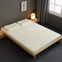 PLOLLD 100% Lattice Naturale coprimaterasso, Tatami Premium Hotel futon Traspirante Materasso for Back Pain Relief (Size : Twin-90×200cm)