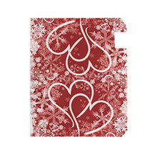 San Valentino Rosso Bianco Cuori Fiocchi di Neve Fiori Matrimonio Casella Postale Coperture Magnetiche Grandi Postali Casella Involucri Giardino Cortile Casa Decor Oversize Dimensioni 64,8 x 53,3 cm