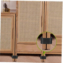 Ohomr Clips 10PCS mobili, all'aperto Patio Wicker Clip, plastica Divano Connect Clamps per Mobili Sedie da Giardino del sofà 5.25CM