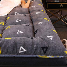 NSAIH Materasso Super Morbido,Materasso Tatami,Materasso dormitorio, futon da Viaggio Portatile,Pieghevole,Antiscivolo,Futon da Viaggio, per Esercizi di Yoga,Campeggio,Hotel