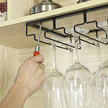 Portabottiglie per Vino Materiale in Ferro battuto Massiccio portabicchieri da Appendere Portabicchieri da Vino Rosso Portabottiglie per Vino Calice a cremagliera Capovolto per la