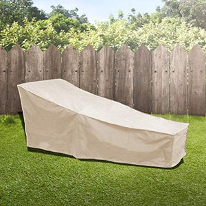 YCSD Garden Patio Mobili da Giardino Impermeabile Salotto per La Poltrona da Esterno Coperchi Protettivi, Anti-UV, Prova RIP Heavy Duty (Beige)