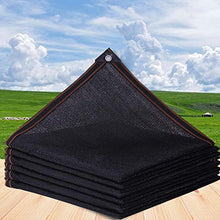 Senza marchio DANDAN Rete Ombra Addensare Crittografia Parasole Rete Protezione Solare Balcone/Giardino Crittografia Rete Isolante Addensata Ombra Rete Nero 8 Pin (Size : 5 * 5m)